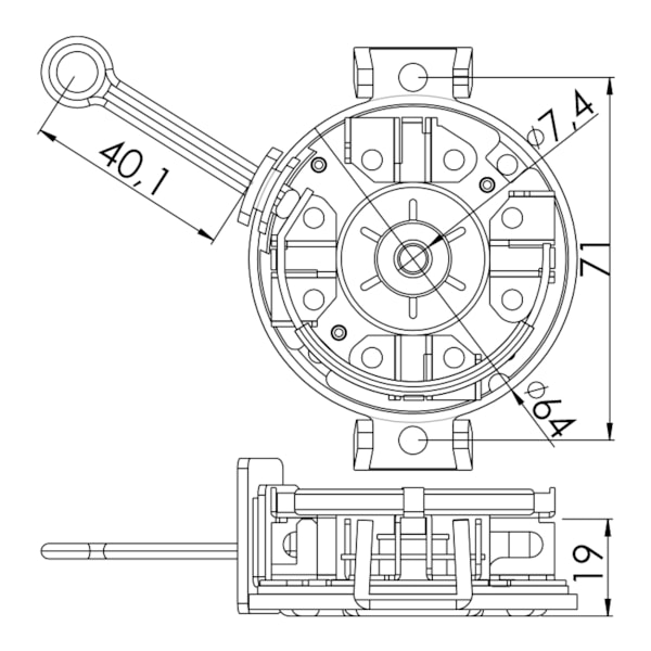 Porta Escova Partida Ka+ 3 Cil. Duster Duster Oroch Vito UF-1304/4 - 6ab60f5a-8844-4cc9-8b9e-f3cf3d4cfd1a