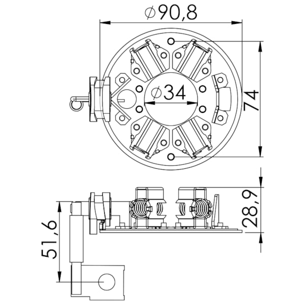 Porta Escova Partida Mbb 24v UF-1165/4 - 118ce27c-ab2c-4716-96e9-ea5c879a4352