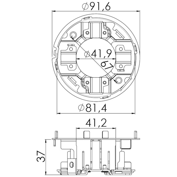 Porta Escova Partida Mbb Serie Axor 24v UF-1257/4 - 51460107-0dde-4a0c-9210-ee33628c53be