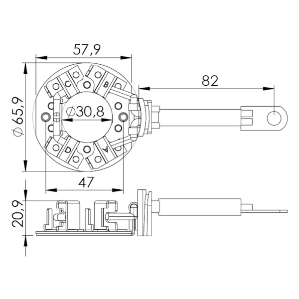 Porta Escova Partida Mitsuba Civic Accord Odyssey UF-1199/4 - 36825f86-482c-4e13-a6e3-bde36bb8d8d0