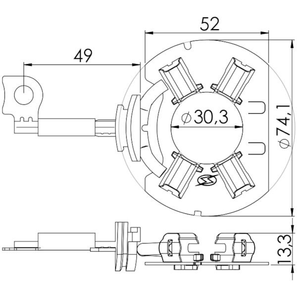 Porta Escova Partida Montana Palio Punto Doblo UF-1210/4 - 945fe2c8-47f9-4491-903c-260f9a416242