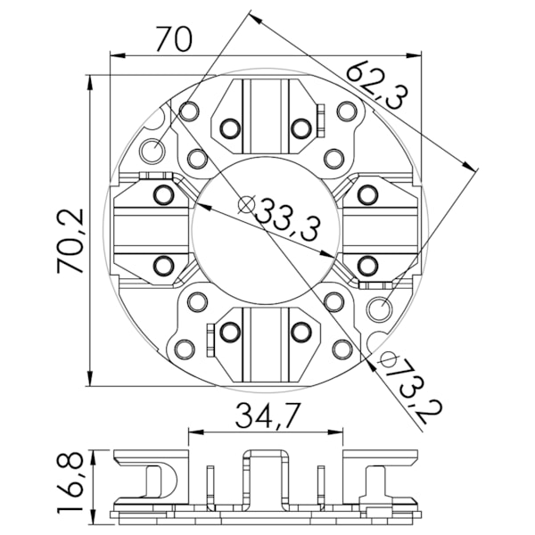 Porta Escova Partida S10 Master L200 UF-1142/4 - 921f708d-1d16-43b0-8c76-a7d887c64c76