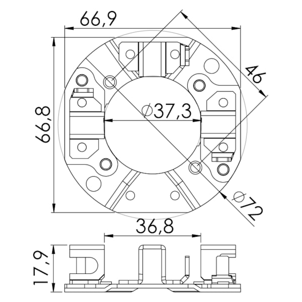 Porta Escova Partida Uno Palio Strada UF-1140/3 - 978fe9f0-7e38-44ac-b91b-fb30b3e22015