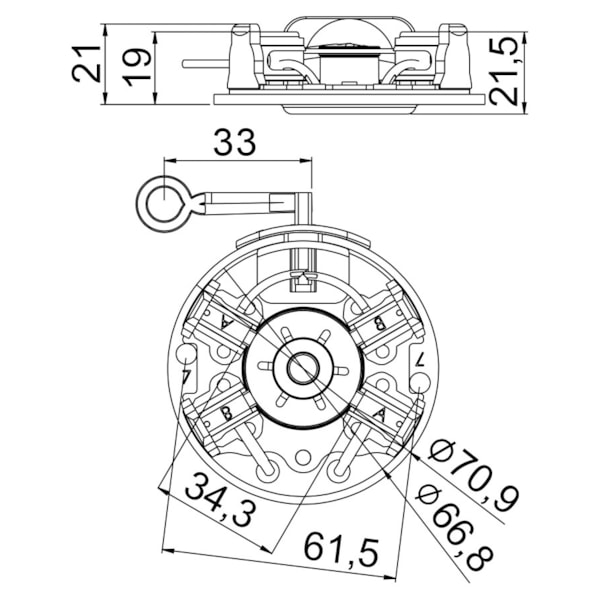 Porta Escova Partida Valeo Ford Ecosport 2.0 16v 2012/2017 Focus UF-1348/4 - ae515788-6fec-4e8a-9892-5a72783c10f6