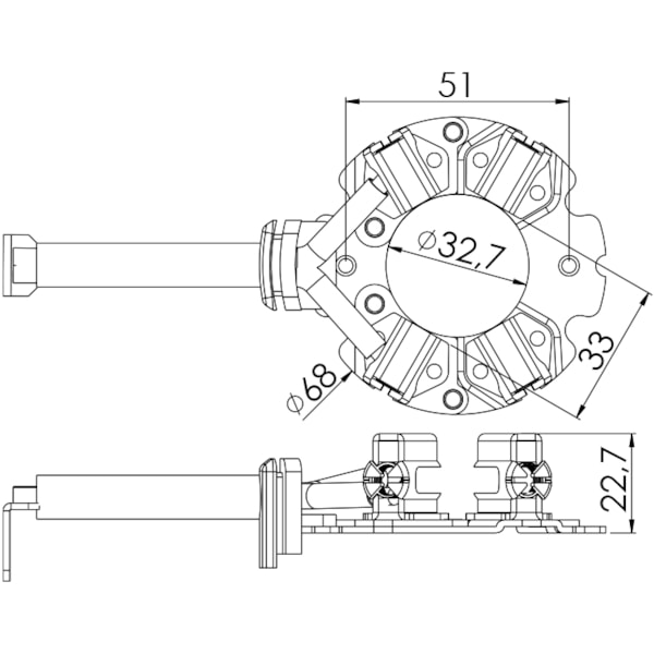 Porta Escova Partida Yale Hyster UF-1342/4 - 6de417da-0d17-4a5b-a109-edfdaeea47f5