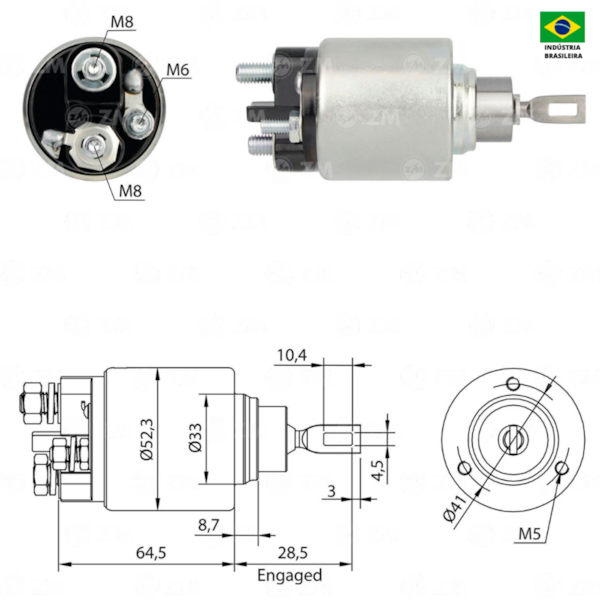 Rele De Partida Zm0371 Escort Similar Bosch 0001107016 - 6b556ec1-f89d-4469-a5b8-7c5e05fd9a3d