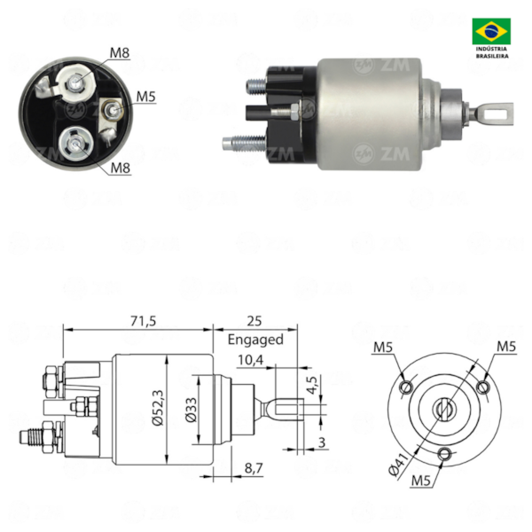 Rele De Partida Zm0377 Berlingo Similar Bosch 2339304008 - 9902dfaa-d693-4ead-9c31-5dfc307b05b0