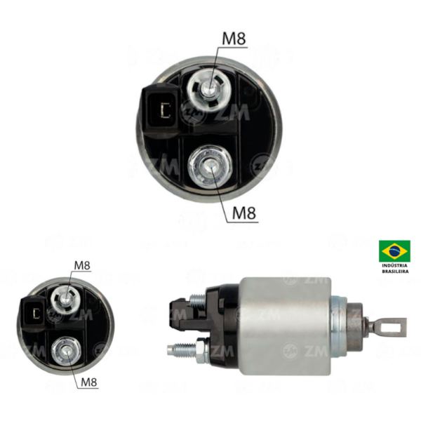 Rele De Partida Zm0382 Gol Similar Bosch F000SH0216 - c09ff73e-bf67-4cb6-9dfe-502e1acaf795