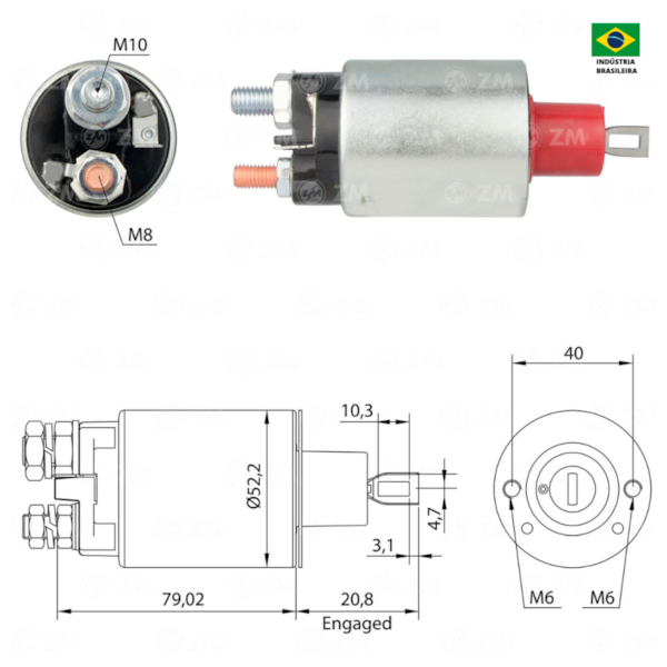 Rele De Partida Zm0481 Silverado D Similar Bosch F042011149 - ee5993bf-da0c-4333-ba7d-b62e1c294153