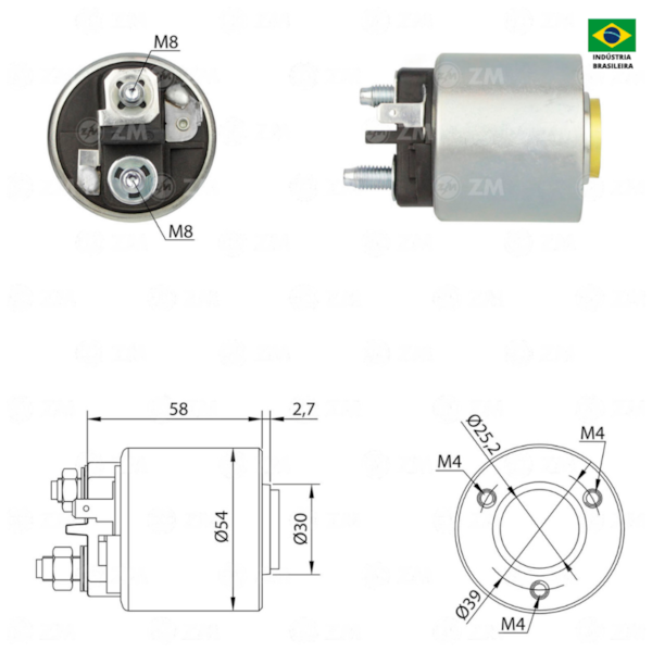 Rele De Partida Zm0491 AXBerlingo Similar Bosch F042010371 - d7e22808-dd1d-442e-86ac-03b1f219abb2