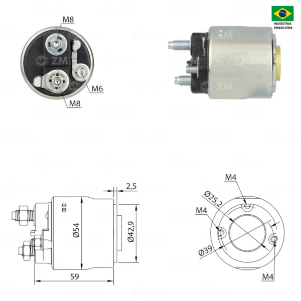 Rele De Partida Zm0498 Fiesta Similar Valeo 494813 - 72bc8eba-7c77-4d59-b939-d3945a7cf993