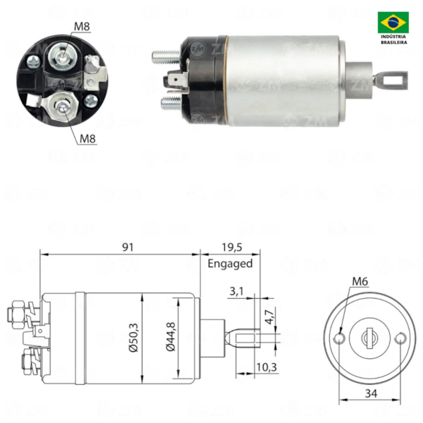 Rele De Partida Zm0521 Sedan Similar Bosch 0331302540 - 741f8eaa-f5d3-4b37-83e7-5bf109574d3b