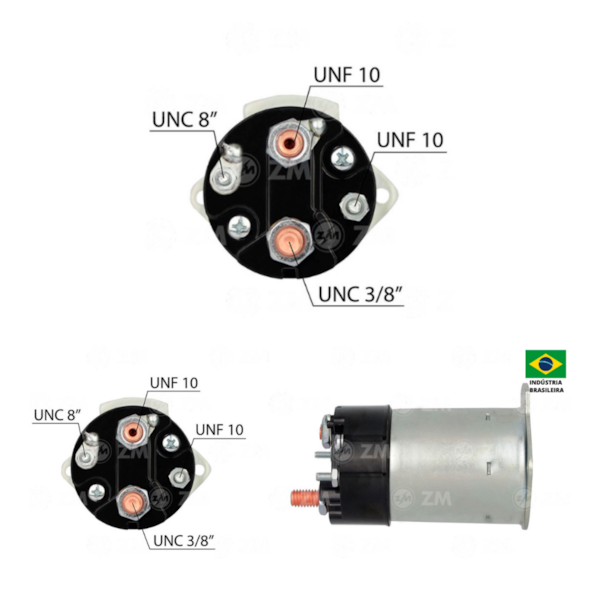 Rele De Partida Zm0551 Opala Similar Delco Remy D932 - 89337426-8c49-480d-9edf-3852e1759548