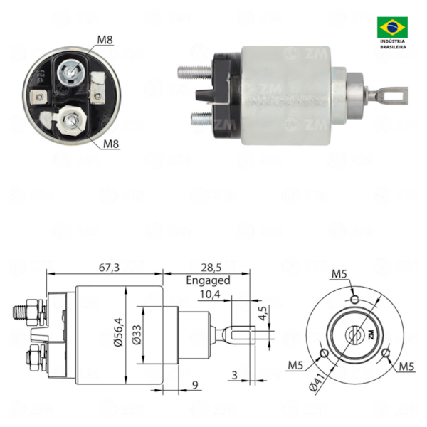 Rele De Partida Zm0572 Ipanema Similar Bosch 9330081041 - c4ab5eea-b527-4900-a5c1-397e90e3cfe4