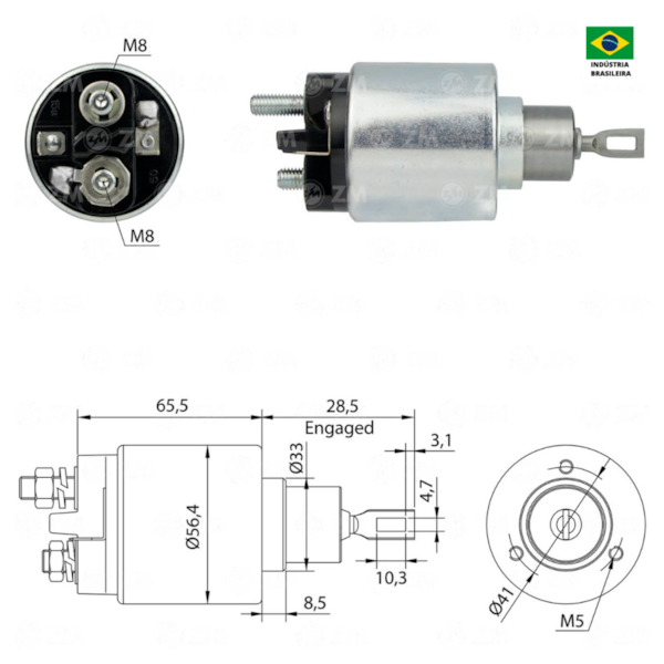 Rele De Partida Zm0573 Golf Similar Bosch 0331303002 - b05a906b-bbdf-4274-b252-96bafb423ff6