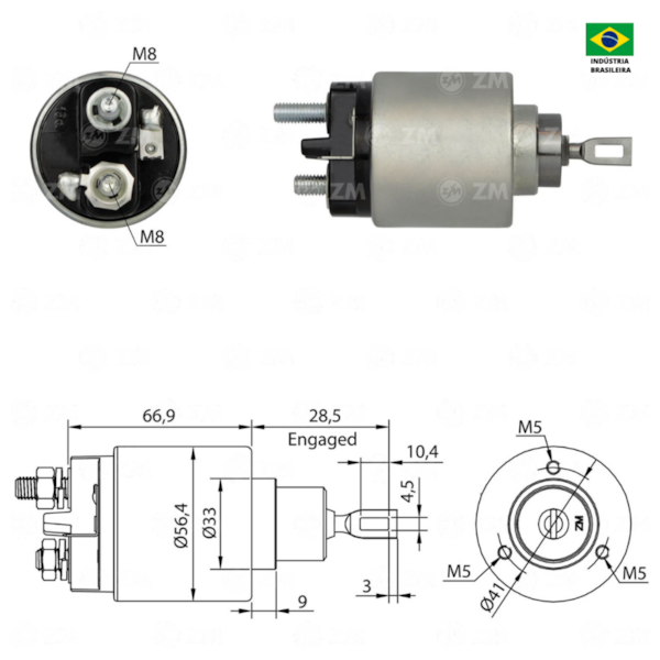 Rele De Partida Zm0575 Duna Similar Bosch 0331303506 - 2d4a7185-3336-47b6-baaf-00e82ffbdeb0