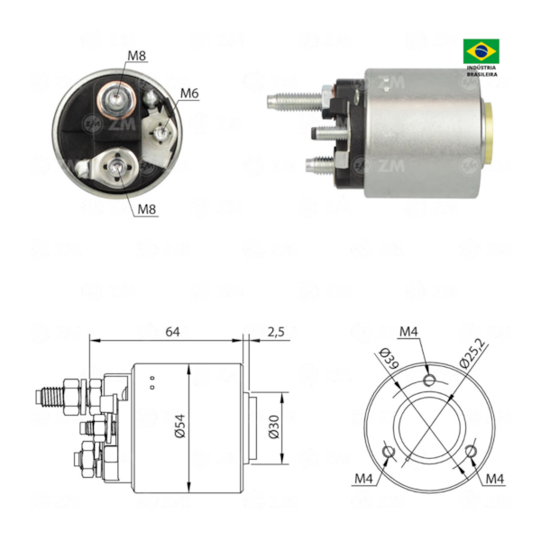Rele De Partida Zm0590 Class C Similar Valeo 502326 - c5c39711-08ae-4344-938f-5d72a6313fc2