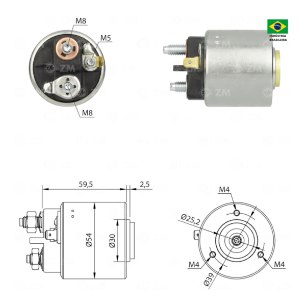 Rele De Partida Zm0599 Berlingo Similar Valeo 594047594119 - 2e988907-33ff-454c-9ce2-72b395324b1f