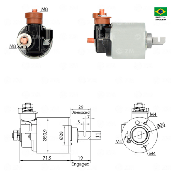 Rele De Partida Zm0605 Civic Similar Honda 31210-p2a-901 - e3a00f0c-e49b-427d-a350-fdf74420777b