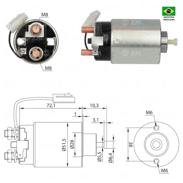 Rele De Partida Zm0696 Sonata Similar Bosch F042010424 - 2ac5a916-e8c9-4fb0-b651-d1d0f23e5738