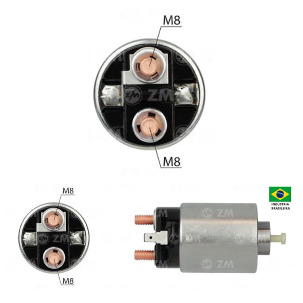 Rele De Partida ZM0698 Pajero Similar Mitsubishi M371X64271 - a7b6d952-5908-4c61-8479-6fd46a683426