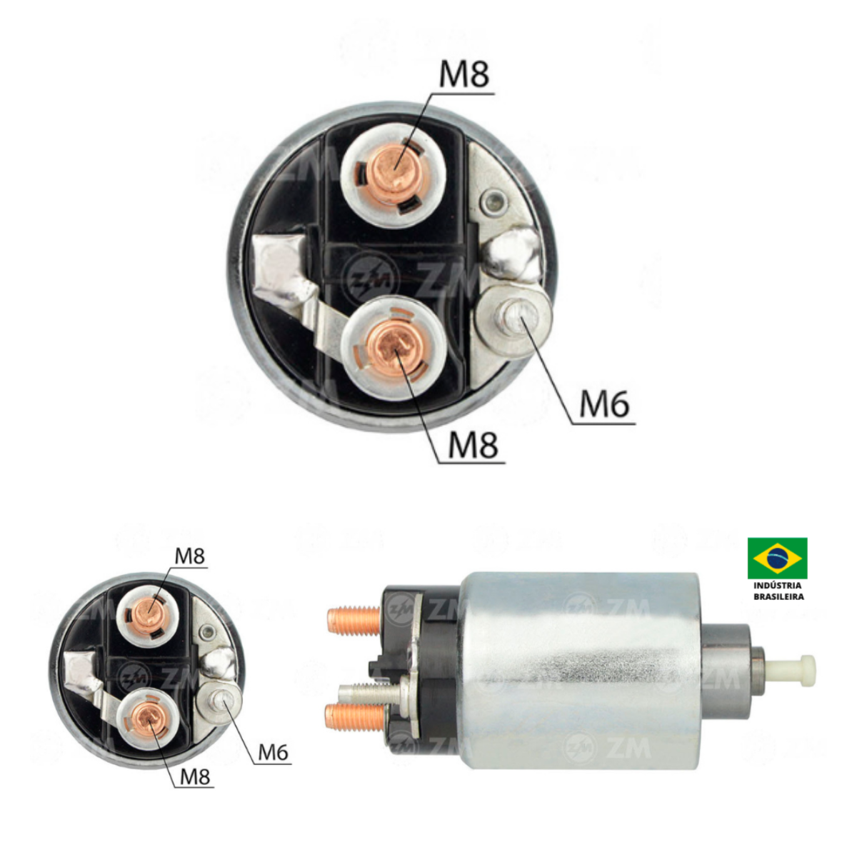 Rele De Partida Zm0761 Fiesta Similar Bosch F042010038