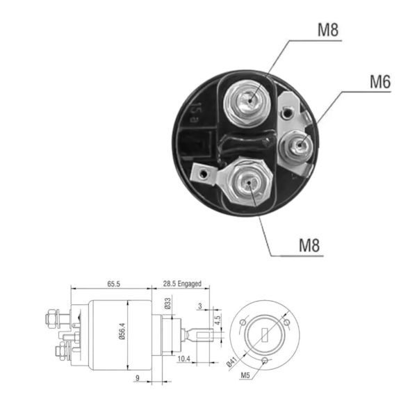 Rele De Partida Zm0775 Corsa Similar Bosch 0331303125 - 7977fea6-2adc-45f1-9aa9-e6d230dc183d