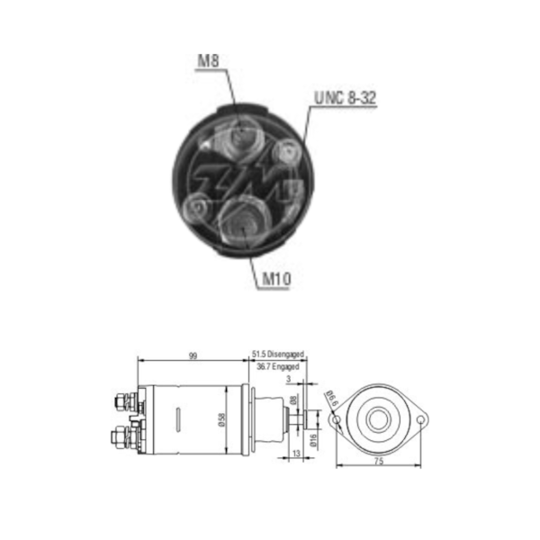 Rele De Partida Zm0806 Suburban Similar Delco Remy 10456454 - d82eafc5-9778-4088-bfa5-6a6cc06ced24