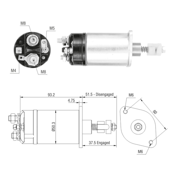 Rele De Partida Zm0821 Falcon Similar Ford 88dr-11001-a - 6d77715d-9376-45c4-8cac-1e6dbd467e31