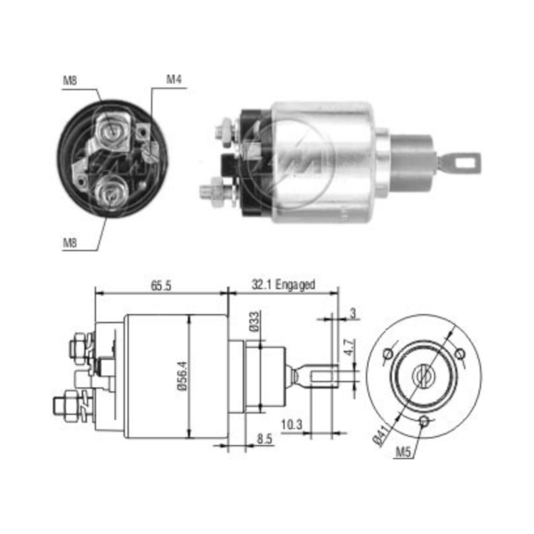 Rele De Partida Zm0875 Santana Similar Bosch 9330081060 - 13a8111e-f397-4895-ab16-5d7486adcf38