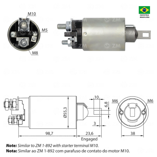 Rele De Partida Zm0892 F450 Similar Bosch F042010515 - bedfbe1c-2b6e-41c2-9ca5-75739bc452e2