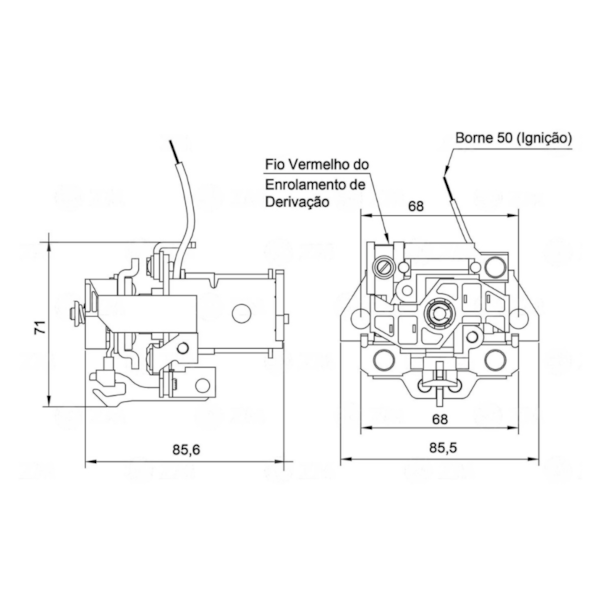 Rele De Partida Zm0901 FAT 95.350 Similar Bosch 0331101009 - a0188ffa-6db3-4c53-8f78-e59ebd1879f8