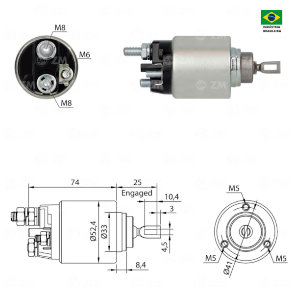 Rele De Partida Zm1381 Compass Similar Bosch 2339305048 - a4ec2ecd-03f5-437d-9657-96417bdb859e
