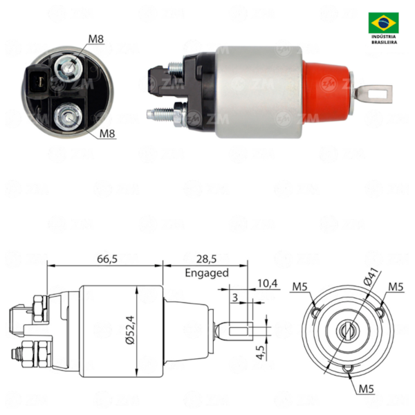 Rele De Partida Zm1382 X3 Similar Bosch 23393050092339305061 - 4b3f4a53-6f1f-4233-af2d-48e02d466daf