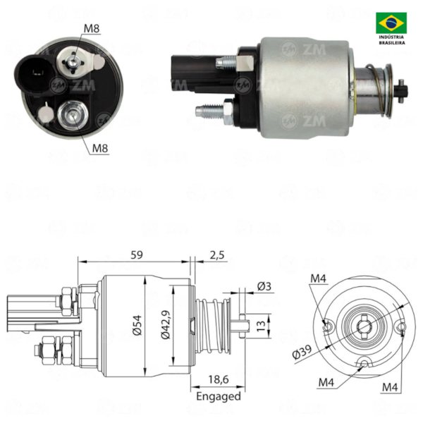 Rele De Partida Zm1498 Passat Similar Valeo 594743 - d5fa6f46-3c9b-40d8-b89f-5752ff4d7eac