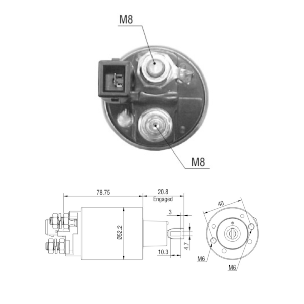 Rele De Partida Zm2482 F250 Aplicavel Lucas Indiel 35259890 - fc0d9051-9027-422f-8bf3-f34ca5f10ea2