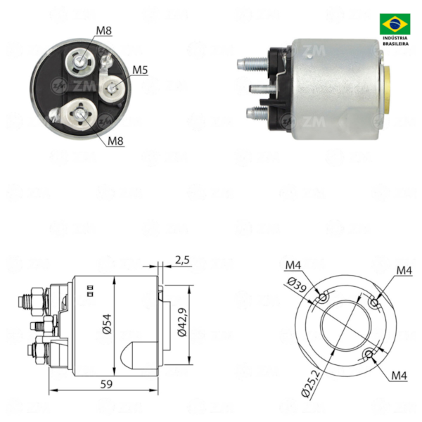 Rele De Partida Zm2498 Sandero Similar Valeo 501793d7e39cm - 27cb6b66-83a3-496e-b0f7-50bfd651fc9b