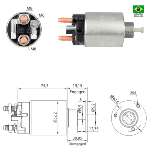 Rele De Partida Zm2860 Montana Similar Bosch 1987be2010 - 3a3c8556-cbd9-477d-b3d0-f8ee10576f10