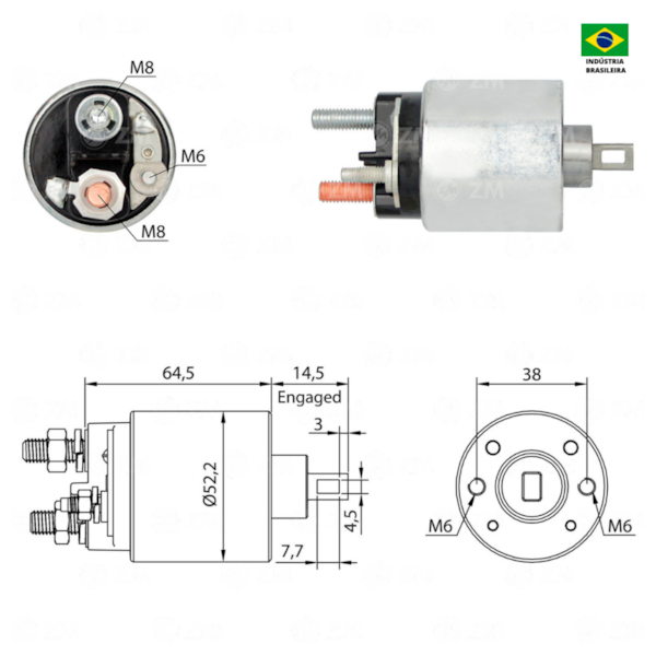 Rele De Partida Zm3484 Fiesta Similar Lucas Indiel K01231 - 9c009b3e-8d2d-43dd-b31f-72525bf757d8