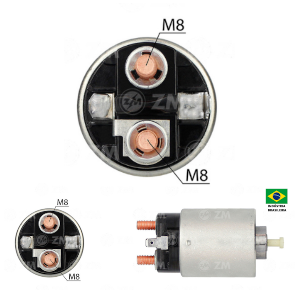 Rele De Partida ZM3698 Towner Similar Bosch 1987BE2024 - 4079b065-87e3-4e00-9bc2-ea3447511f8d