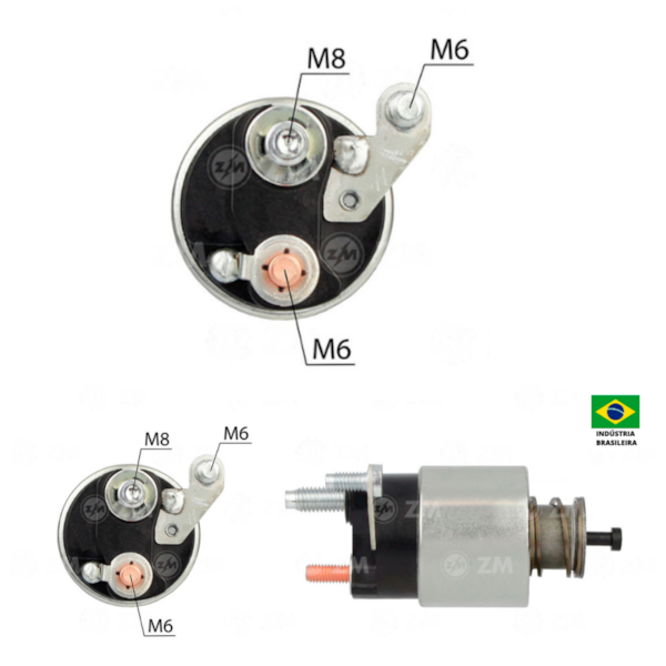 Rele De Partida Zm4391 Focus Similar Valeo 501792 - 47b99060-dd0f-41c8-a409-6e5c6585d43a