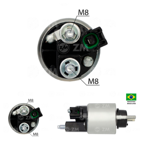 Rele De Partida Zm4708 Similar Corolla Toyota 28150-16160 - 30d8f26e-d090-457a-be8b-c93b018cc743