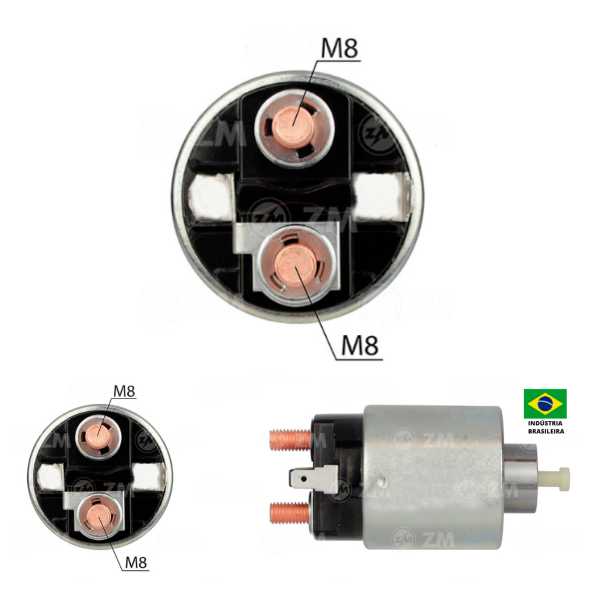 Rele De Partida Zm4995 Colt Similar Mitsubishi M371xd2071