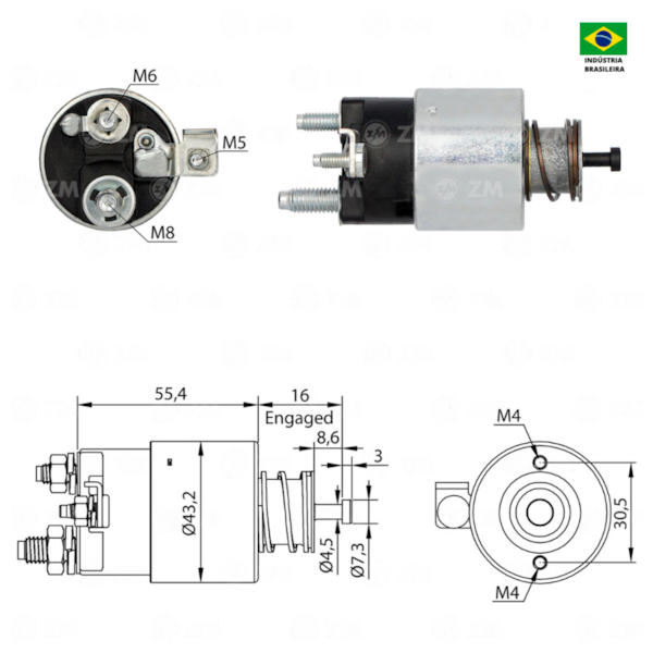 Rele De Partida Zm5391 Berlingo Similar Valeo 501791 - 8e80bd17-c67a-4213-8192-9f269c12f65a