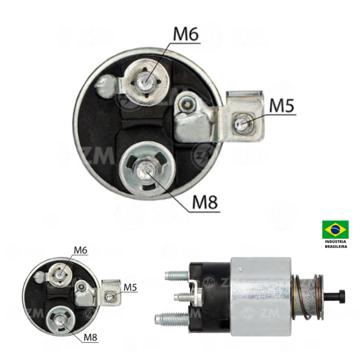 Rele De Partida Zm5391 Berlingo Similar | Galpão Auto Peças