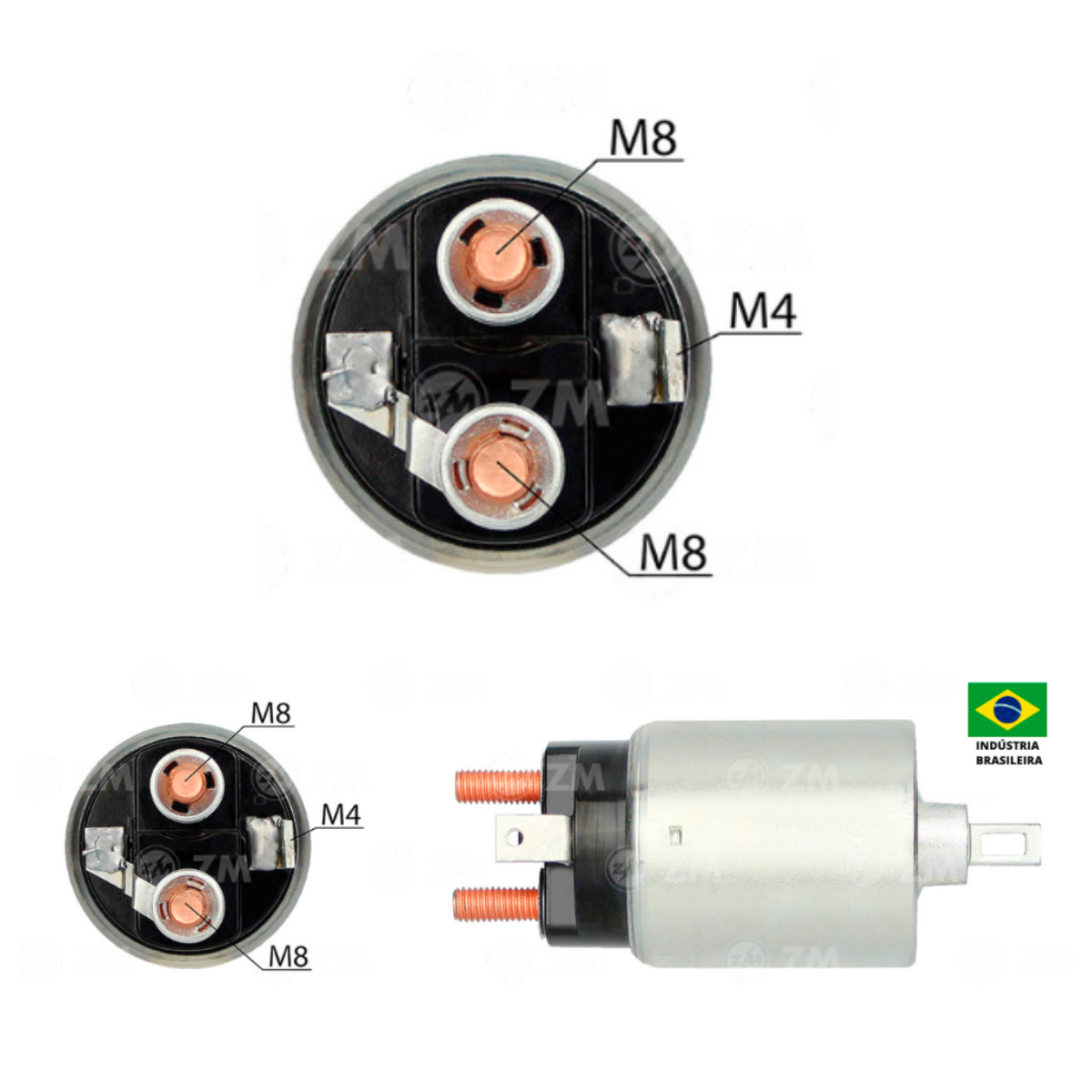 Rele De Partida Zm5981 Apollo Aplicavel | Galpão Auto Peças