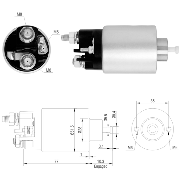 Rele De Partida Zm5993 Evasion Aplicavel Citroen 5802V7 - f698b072-8618-4aaf-8d9b-1676b6752f93