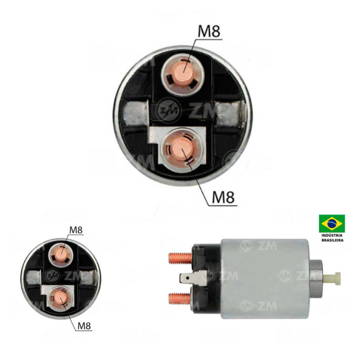 Rele De Partida Zm6698 Pajero Similar | Galpão Auto Peças
