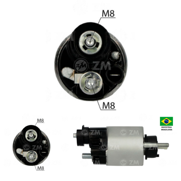 Rele De Partida ZM6705 Fit Aplicavel Denso 428000-0950 - cdaa8b14-c2b6-4ec4-b5f7-478fe9f7ed2d