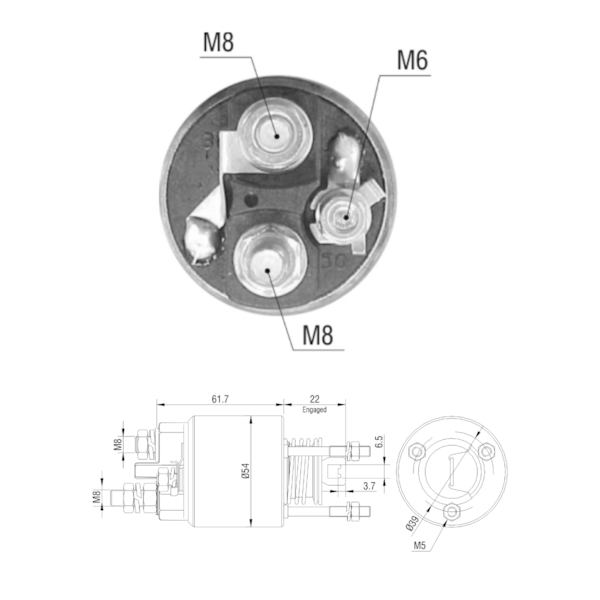 Rele De Partida Zm7595 Uno Aplicavel Marelli 631 010 00  - d3079c6e-c9a4-4337-a43a-b36bd322969d